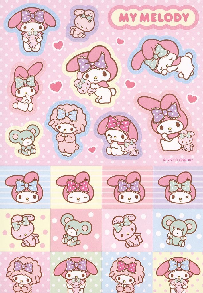 cute My Melody backgrounds 0020