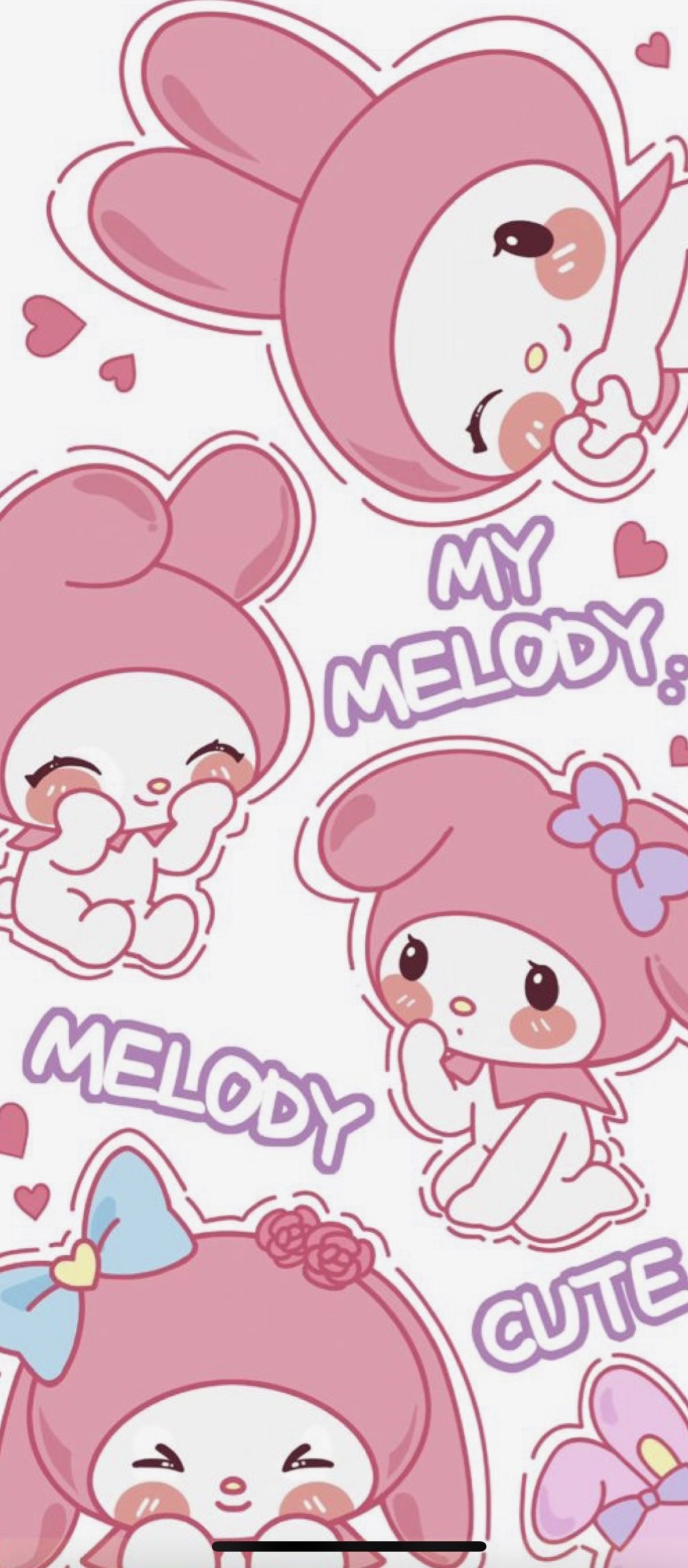 cute My Melody backgrounds 0068