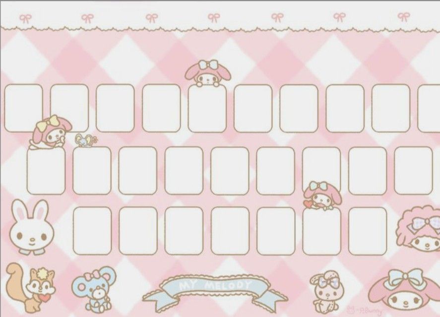 cute My Melody backgrounds 0090