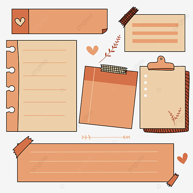 cute notes background 0025