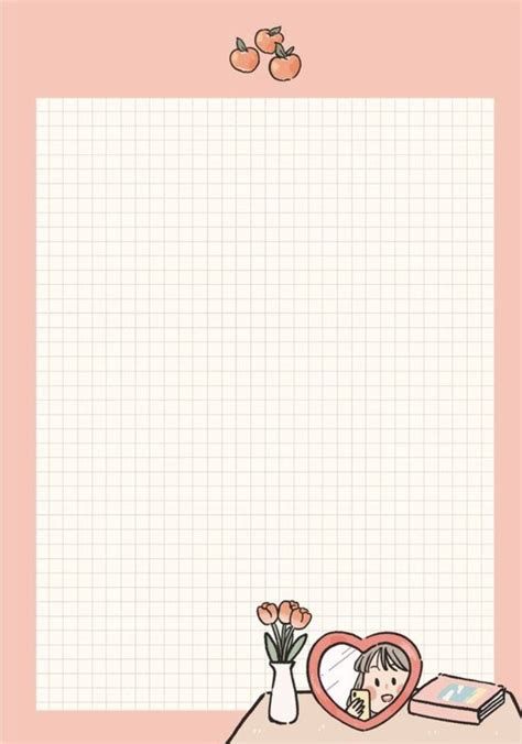 cute notes background 0033