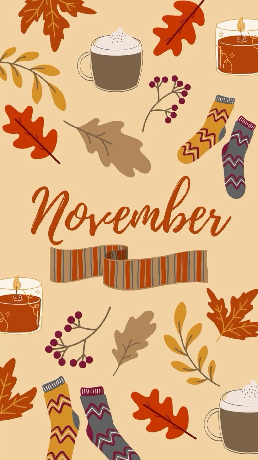 cute November wallpapers for kids