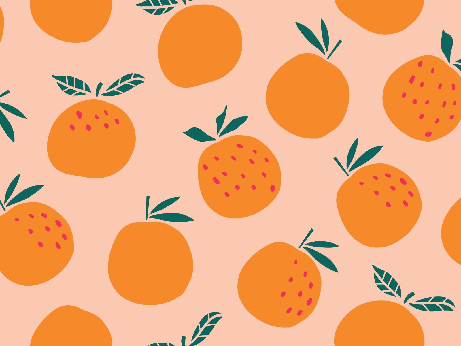 cute orange backgrounds 0010