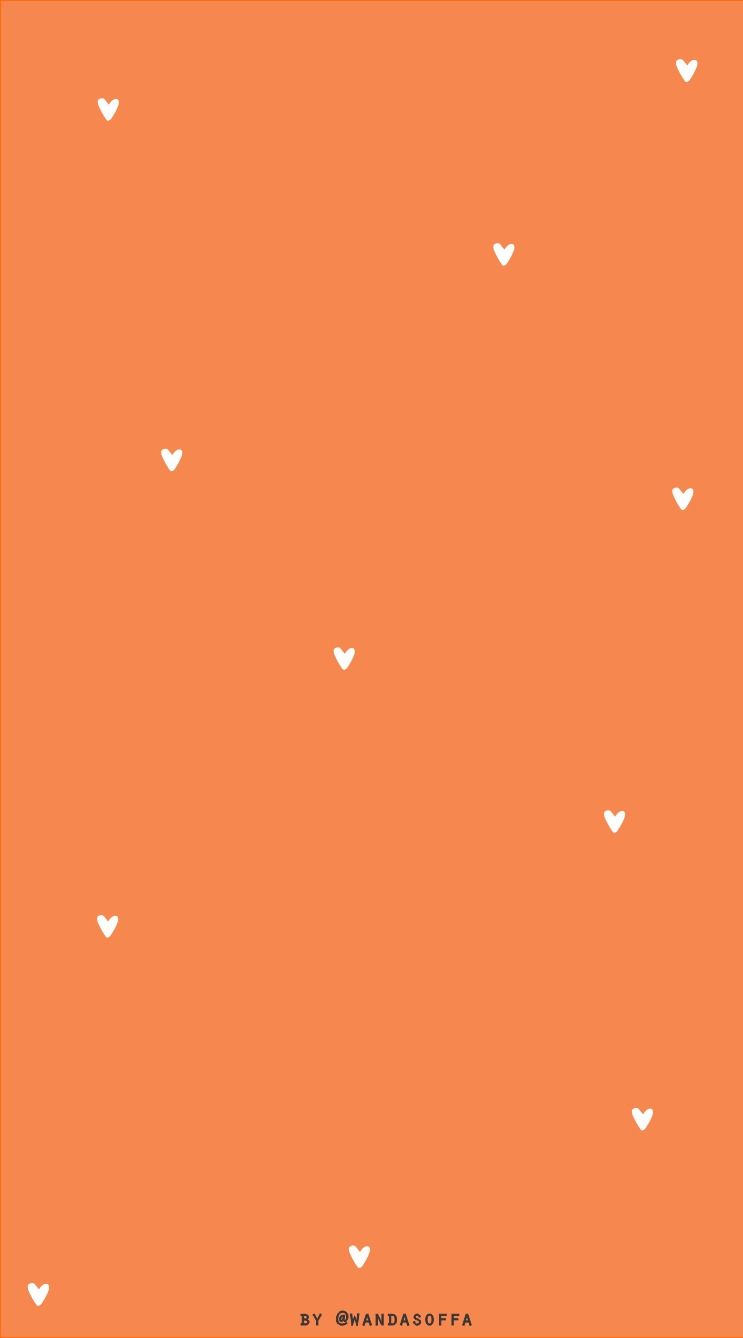 cute orange backgrounds 0021