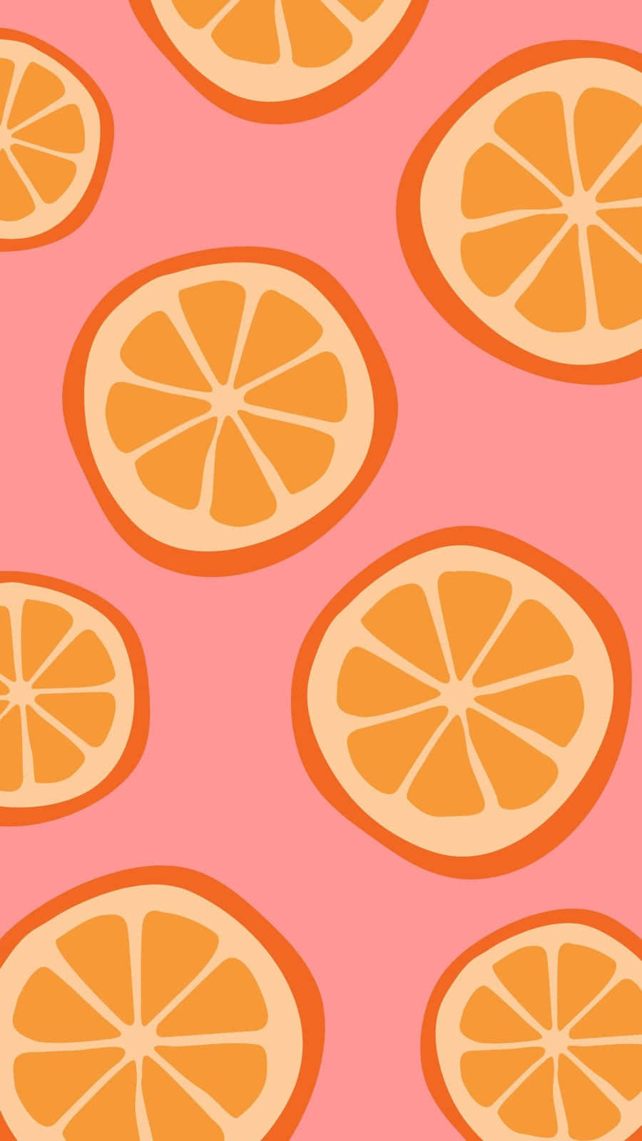 cute orange backgrounds 0034