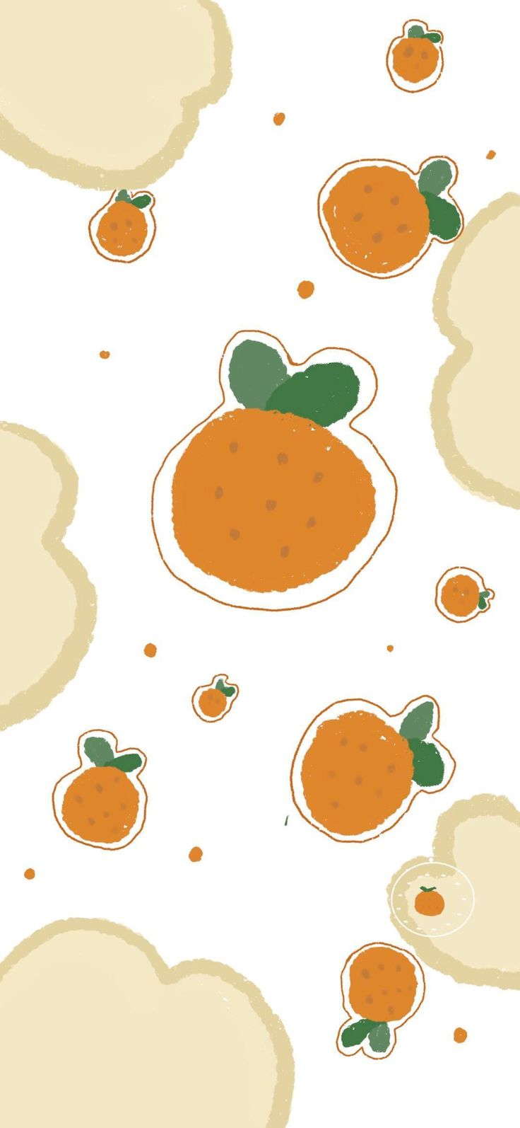 cute orange backgrounds 0073