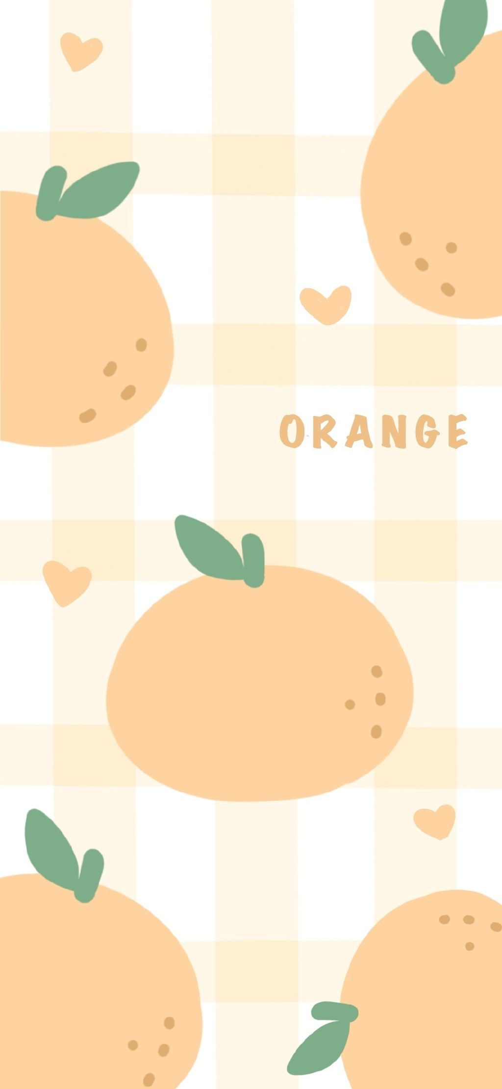 cute orange backgrounds 0077