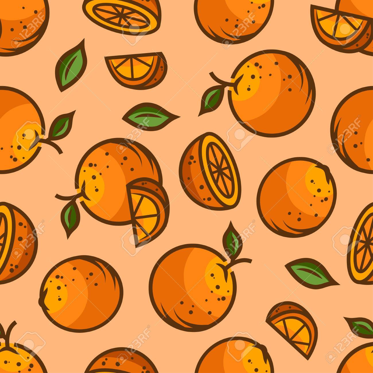 cute orange backgrounds 0087