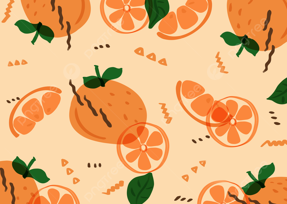 cute orange backgrounds 0091