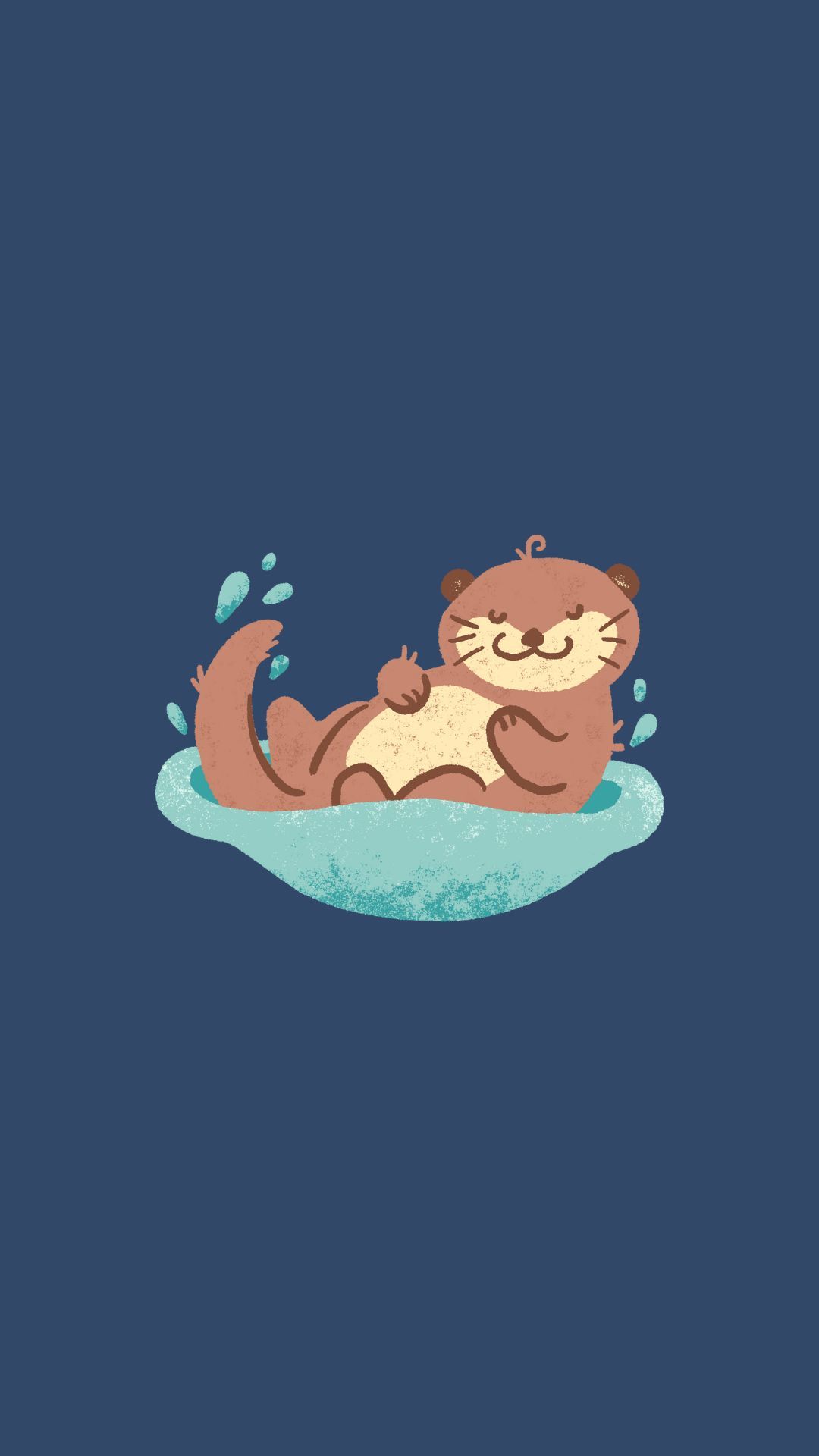 cute otter backgrounds 0067