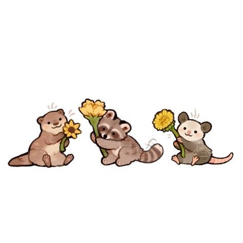 cute otter backgrounds 0068