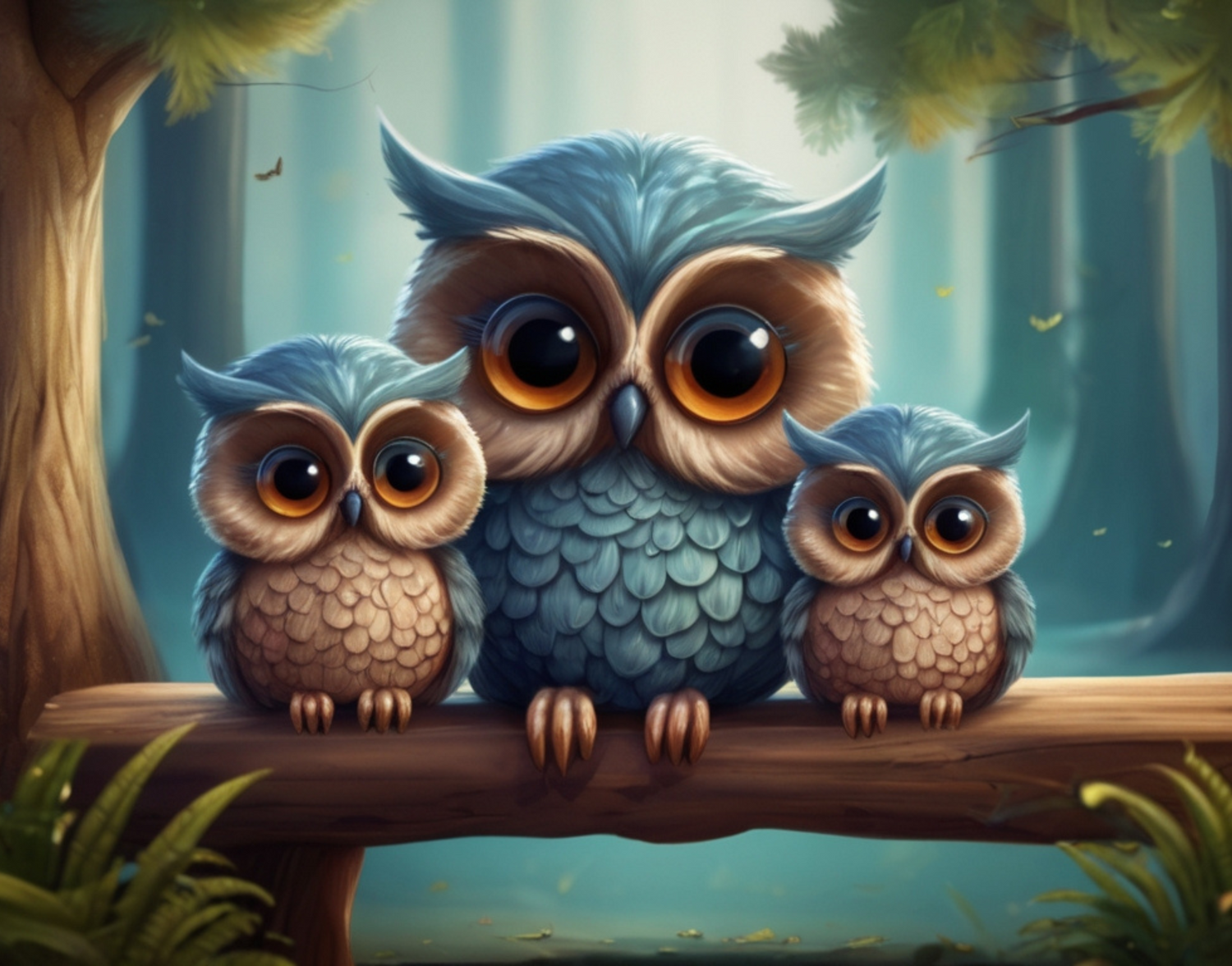 cute owl backgrounds 0036