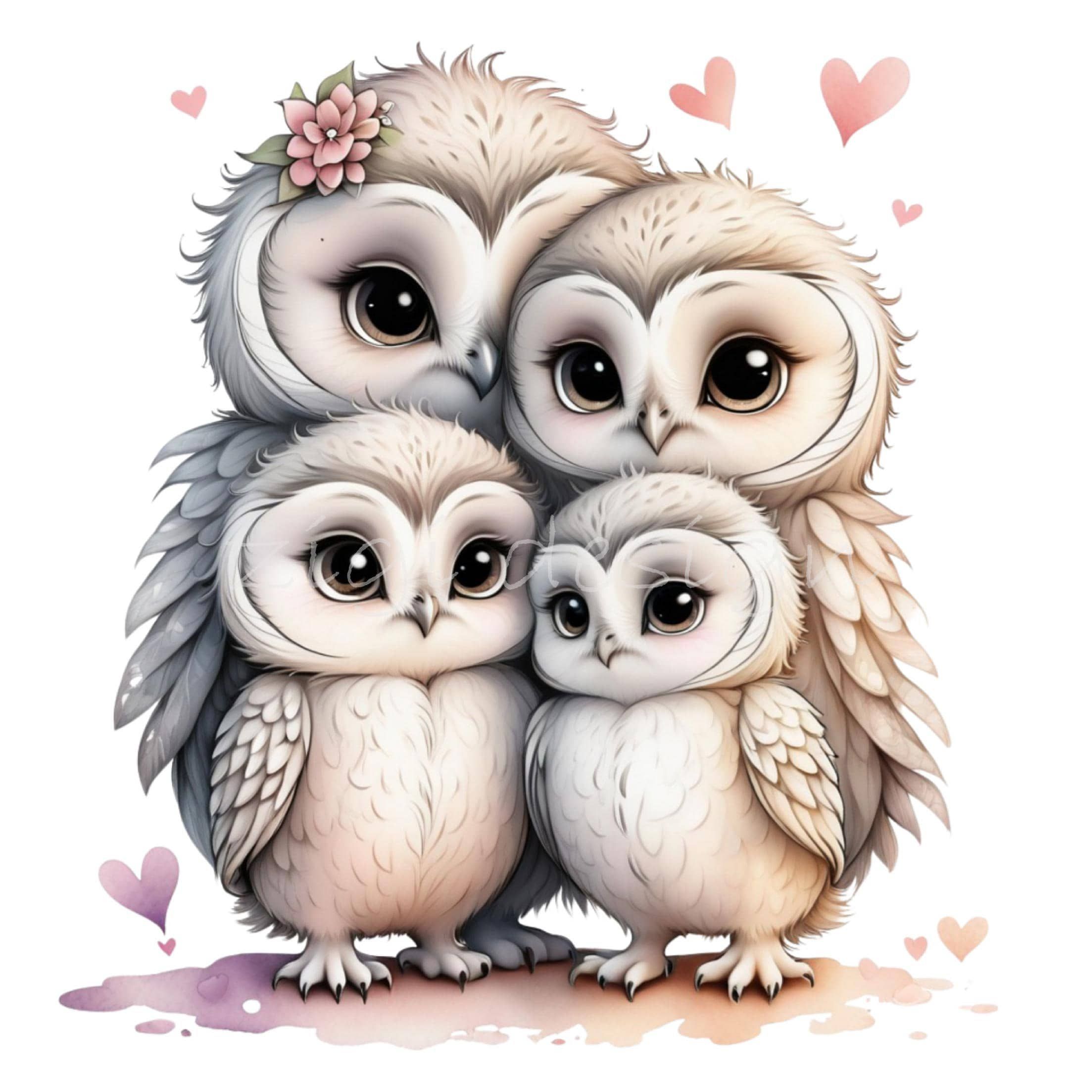 cute owl backgrounds 0061