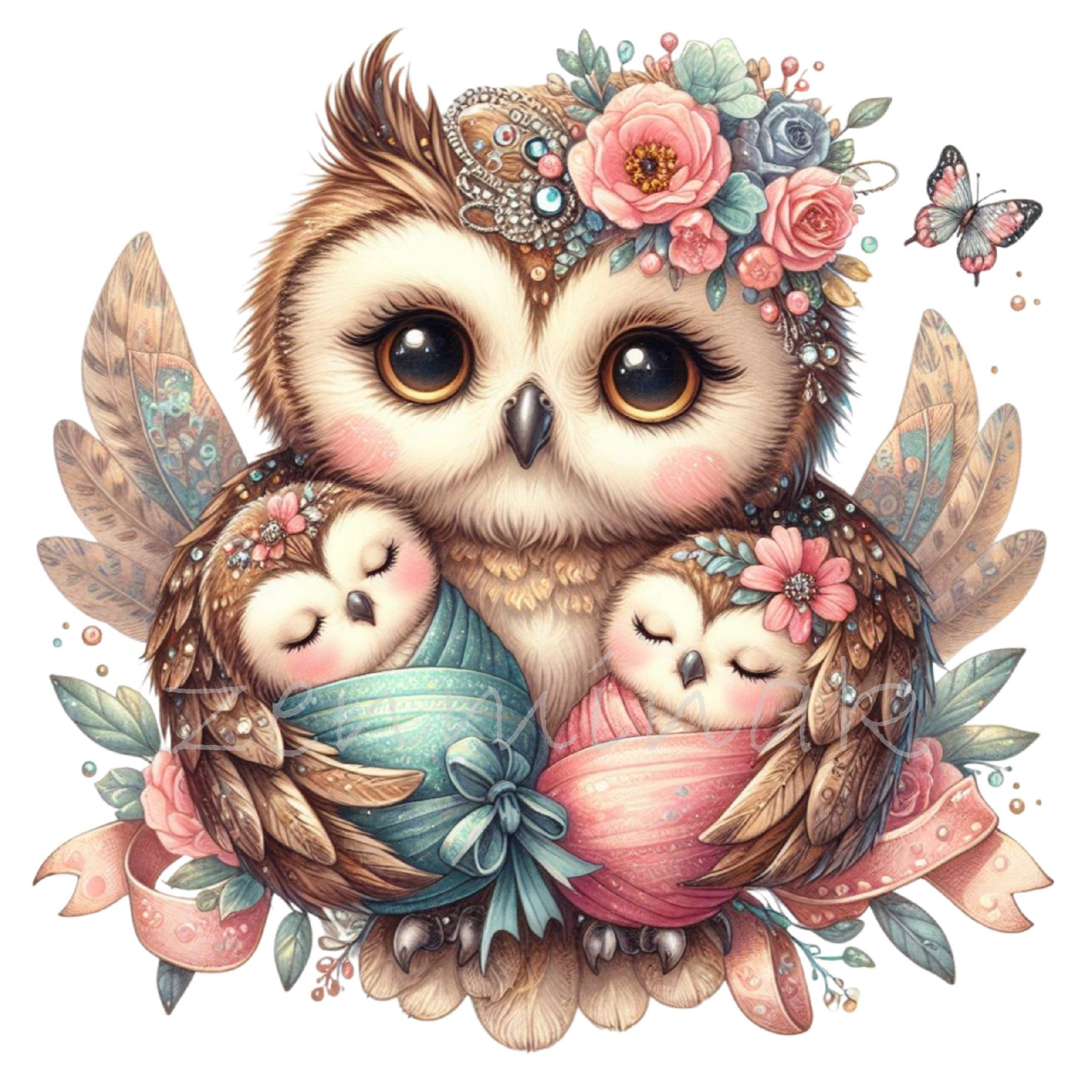 cute owl backgrounds 0063