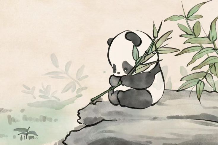 cute panda backgrounds 0020