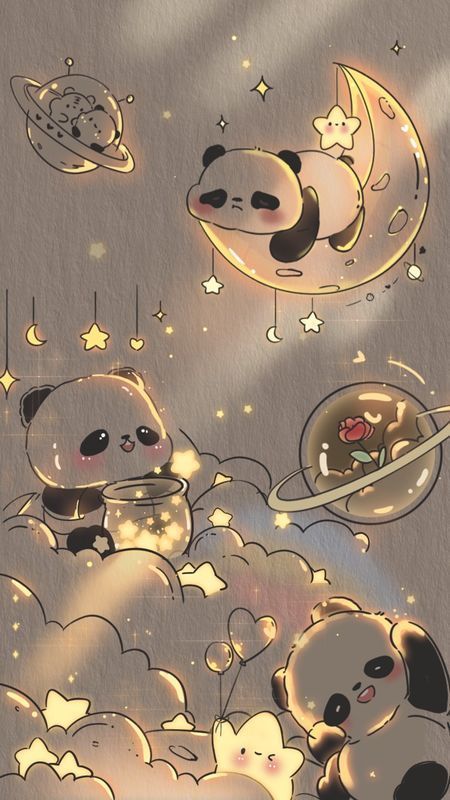 cute panda backgrounds 0032