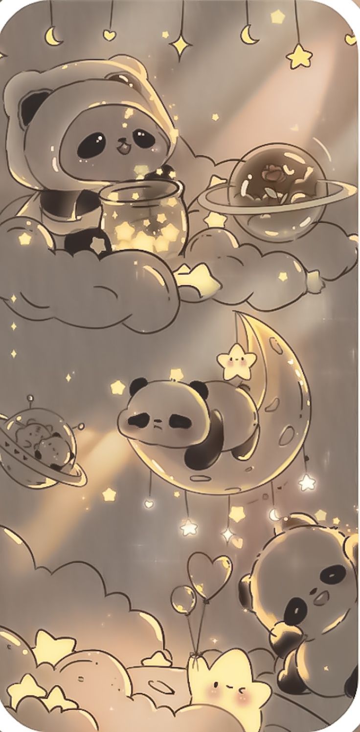 cute panda backgrounds 0036