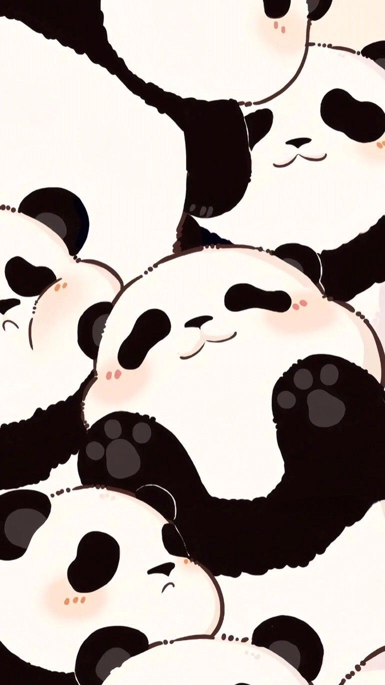 cute panda backgrounds 0044