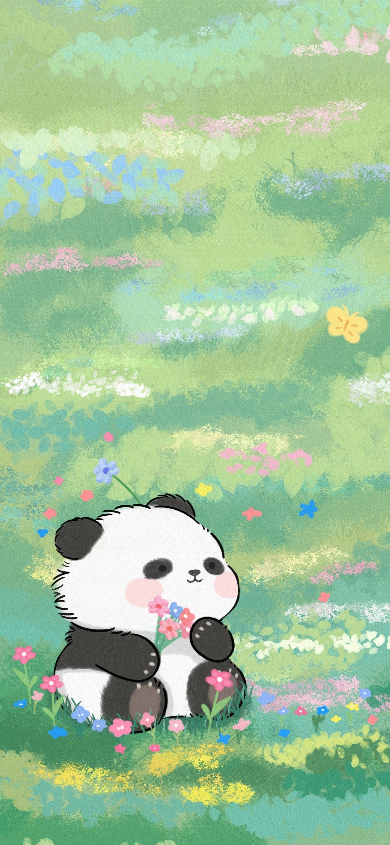 cute panda backgrounds 0051