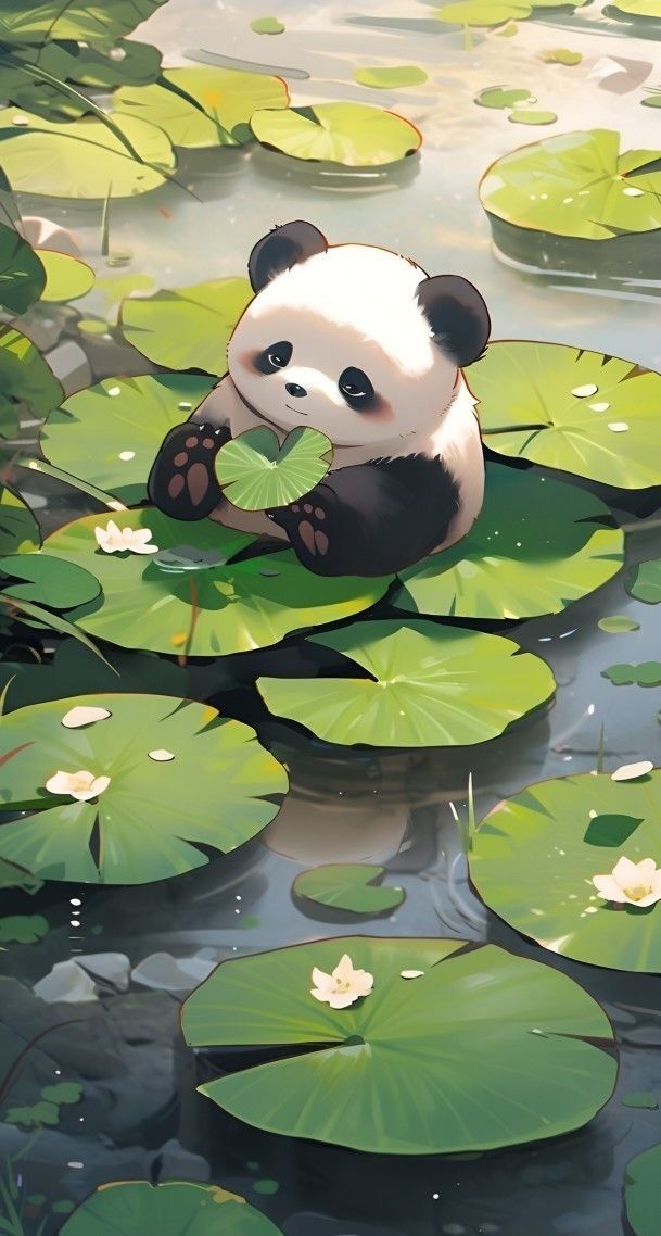 cute panda backgrounds 0069