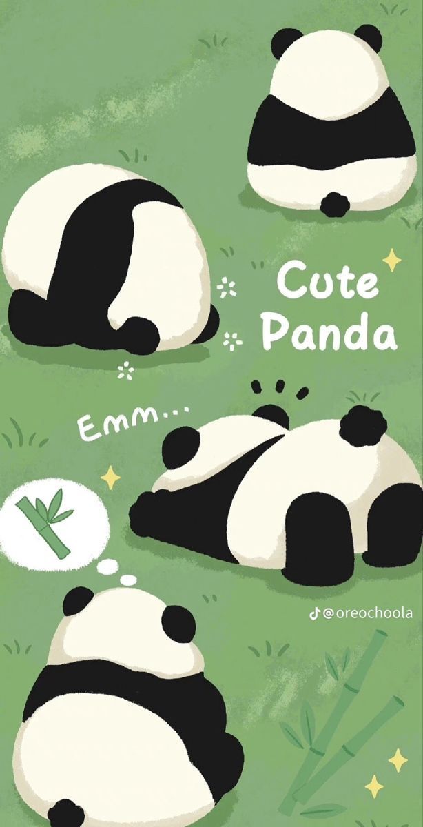 cute panda backgrounds 0070