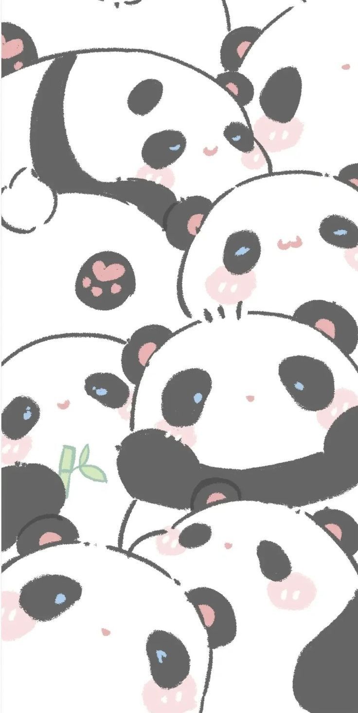 cute panda backgrounds 0073