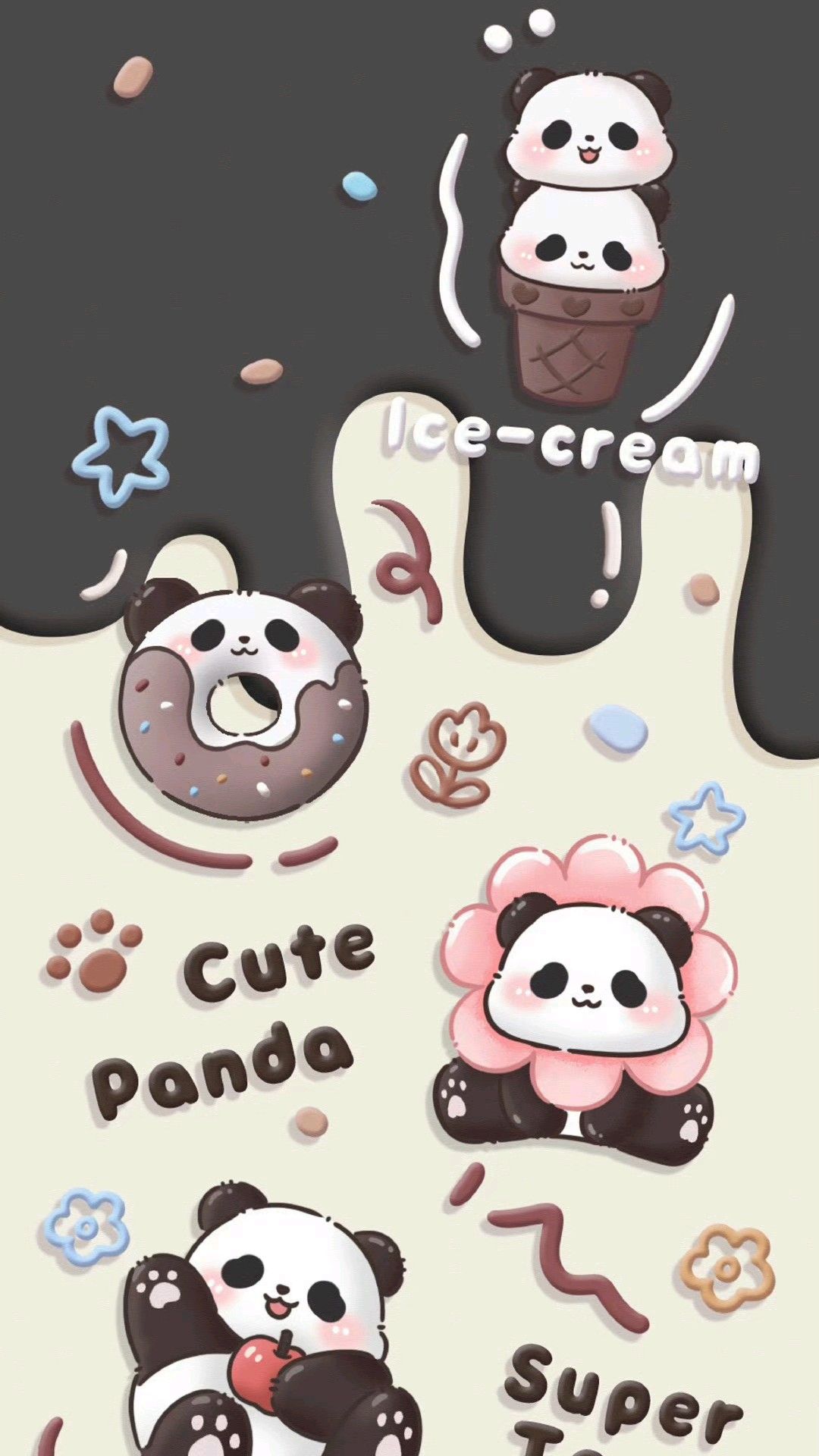 cute panda backgrounds 0078