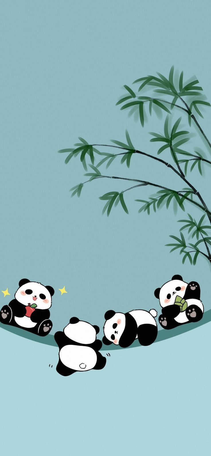 cute panda backgrounds 0086