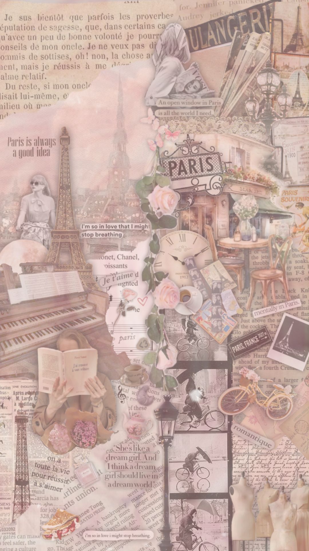 cute Paris backgrounds 0021