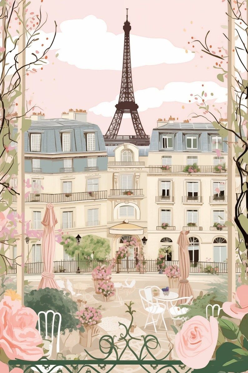 cute Paris backgrounds 0026