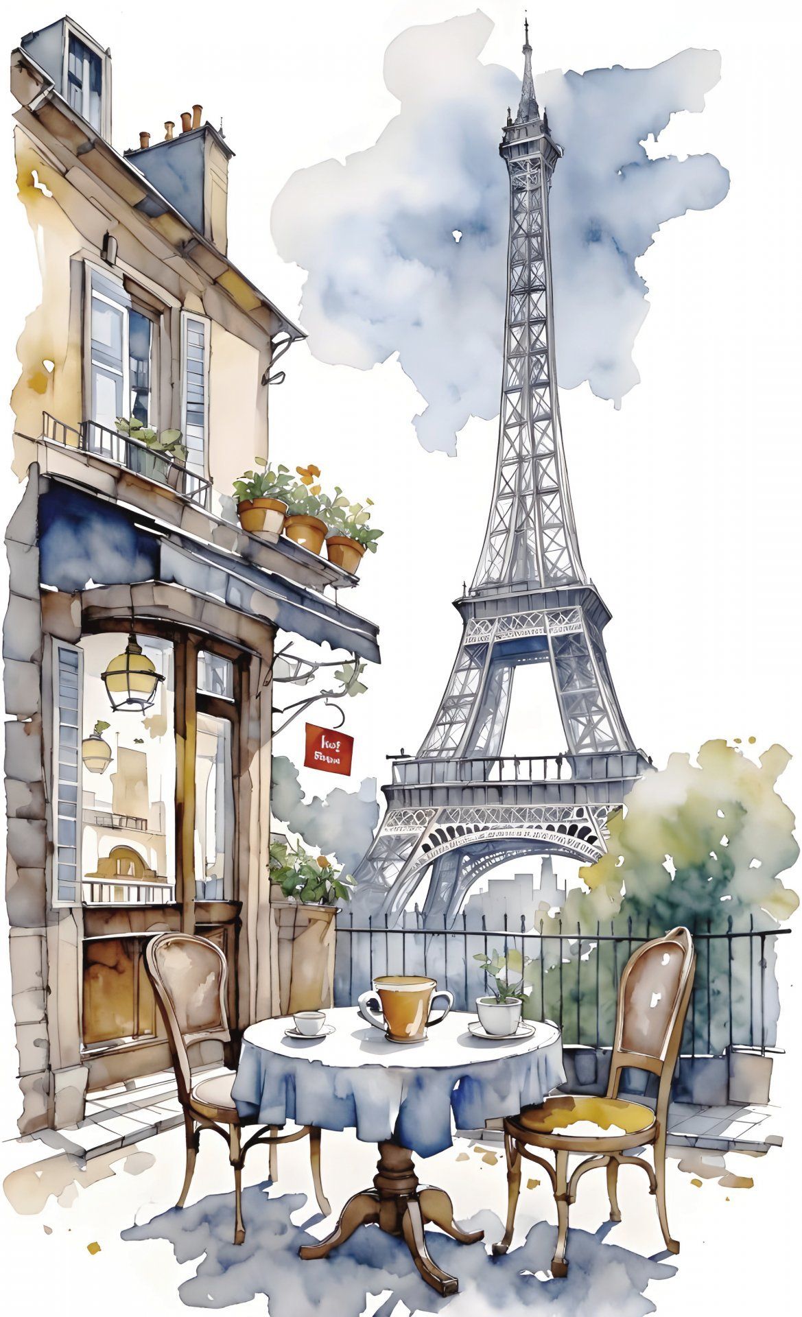 cute Paris backgrounds 0037