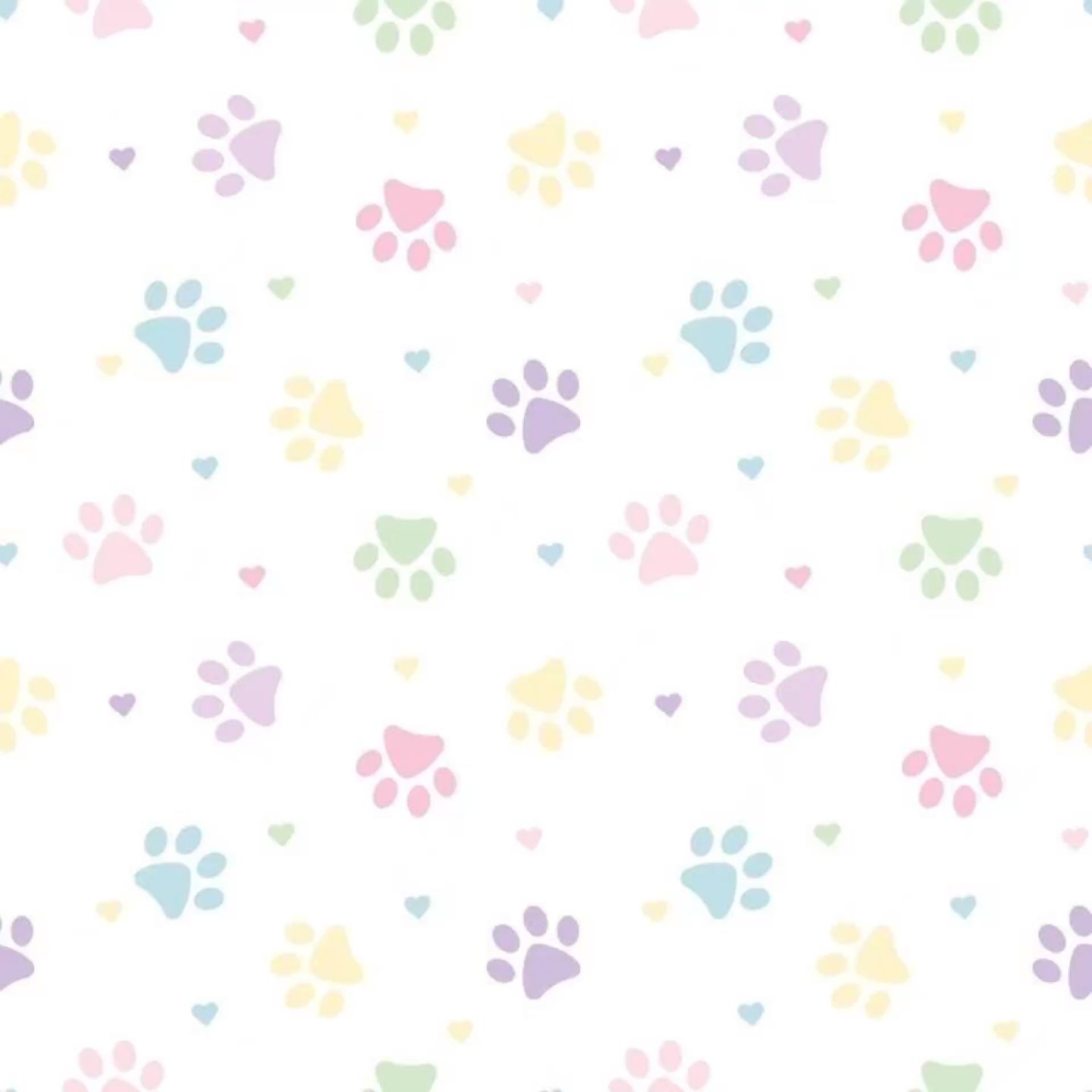 cute paw print backgrounds 0018