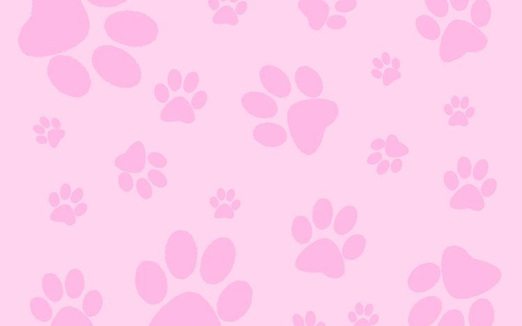 cute paw print backgrounds 0024