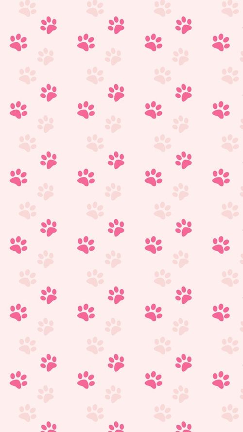 cute paw print backgrounds 0030