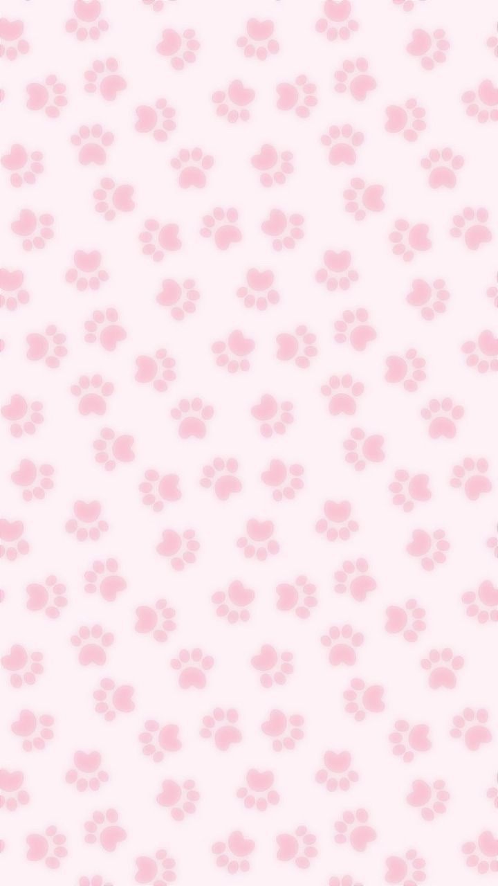 cute paw print backgrounds 0037