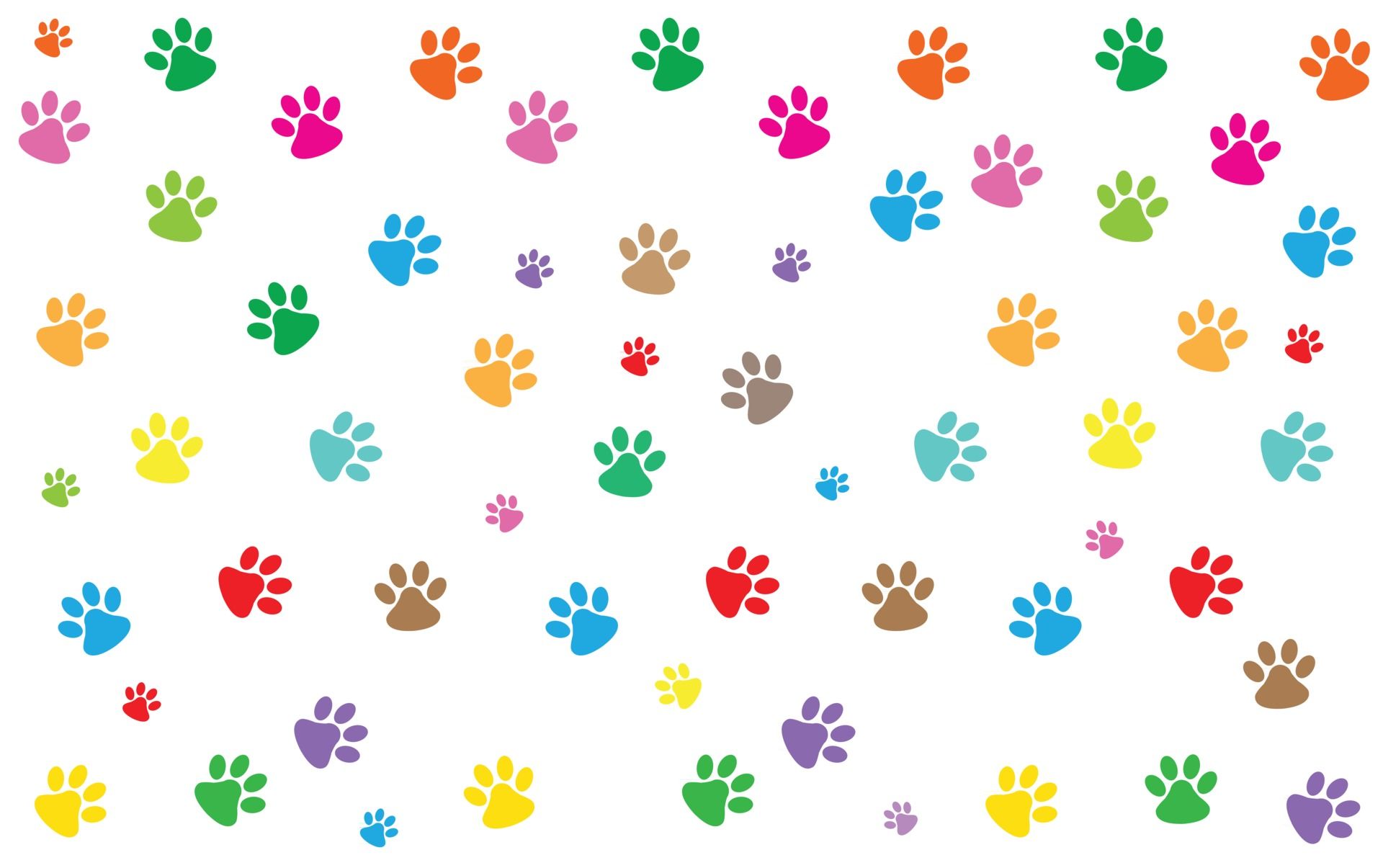 cute paw print backgrounds 0047