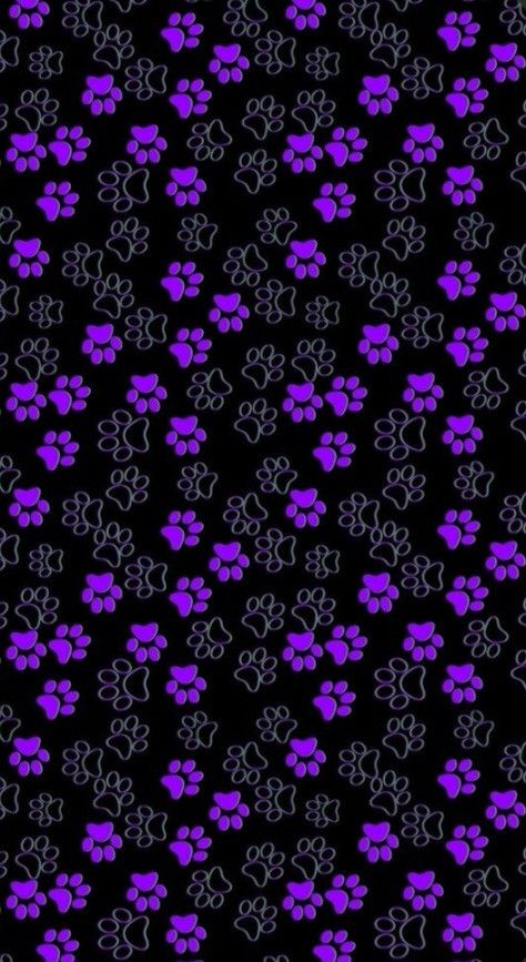 cute paw print backgrounds 0086