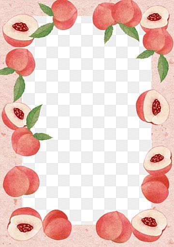 cute peach fruit background 0023