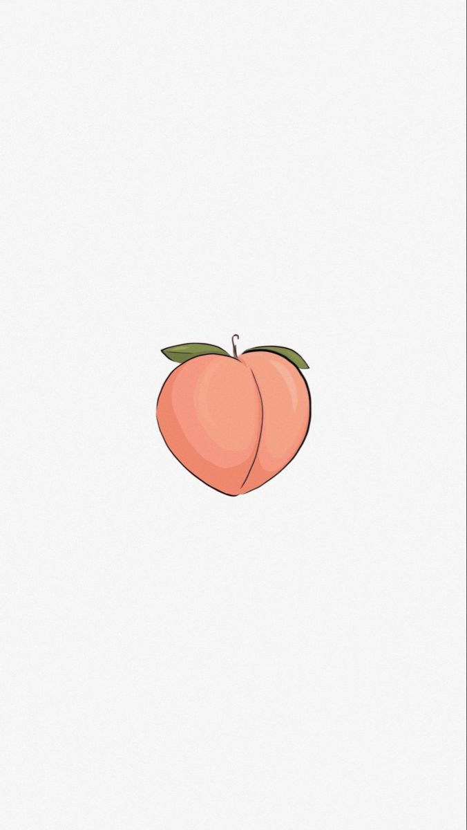 cute peach fruit background 0037