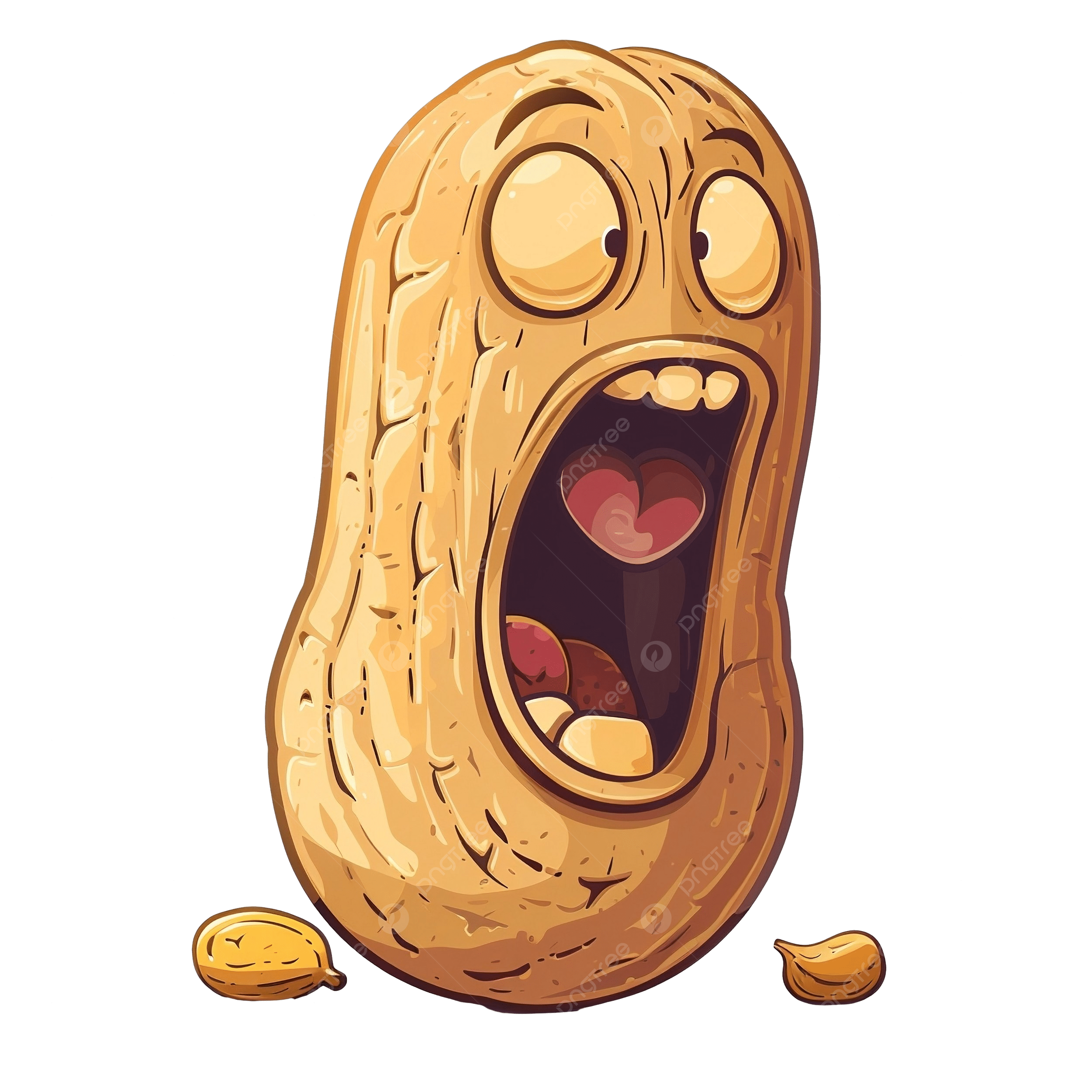 cute peanut background 0025