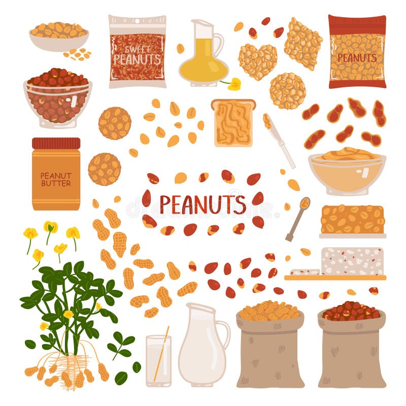 cute peanut background 0026