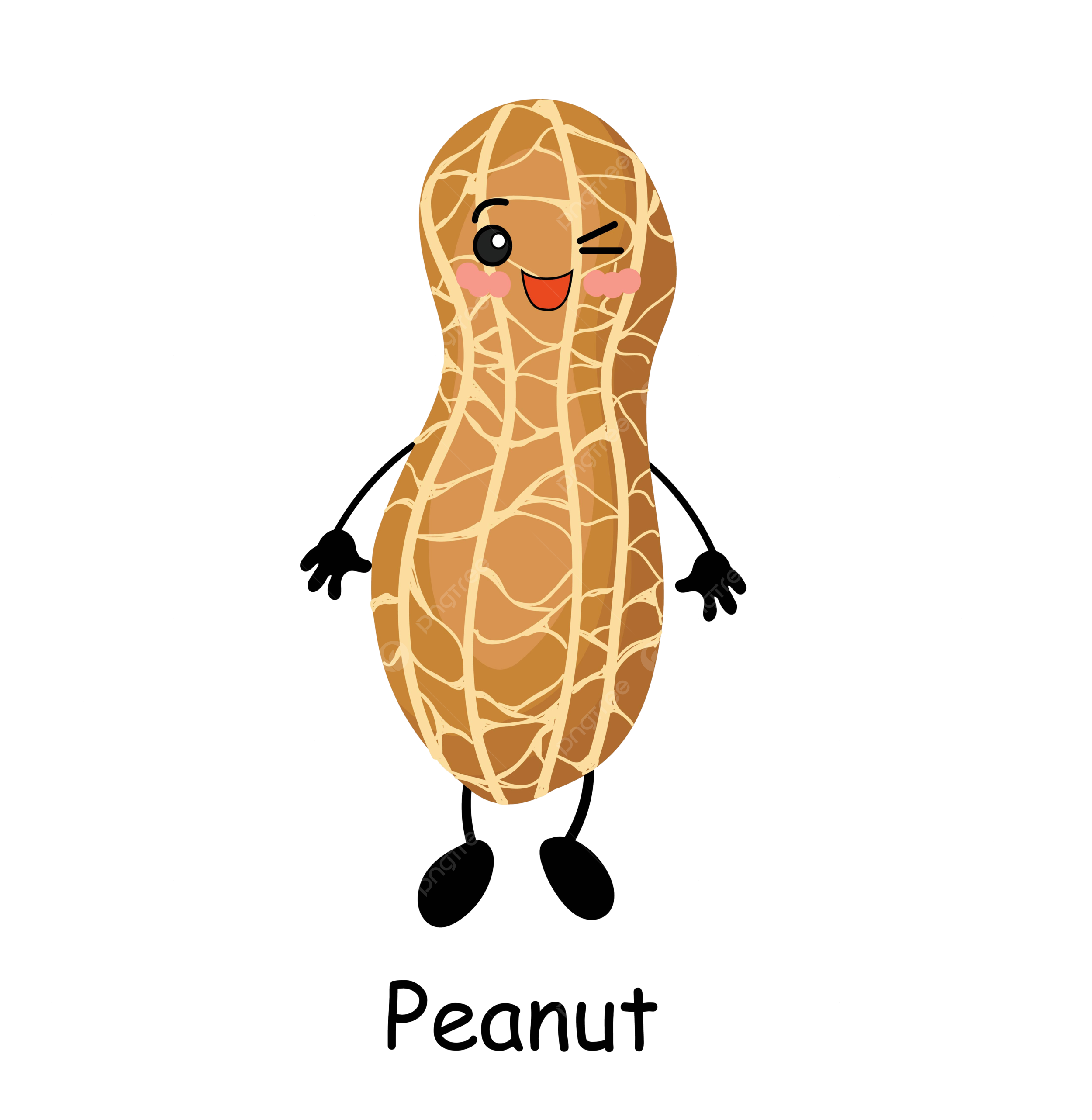 cute peanut background 0049