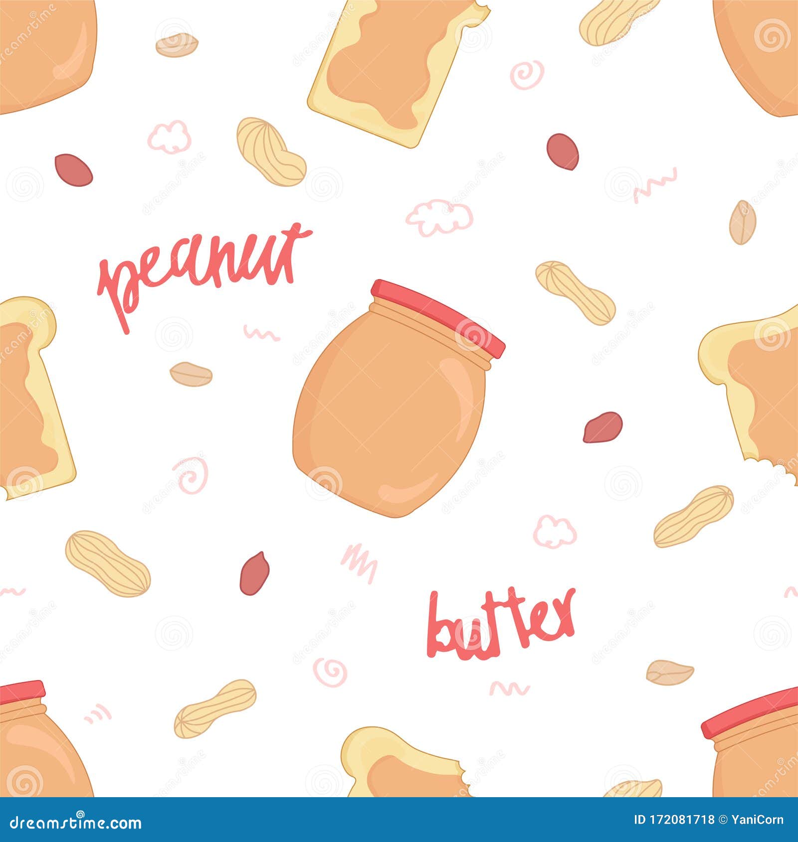 cute peanut background 0056