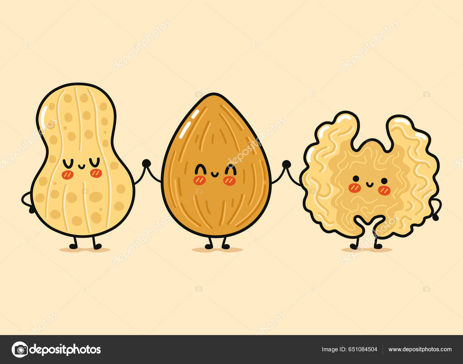 cute peanut background 0071