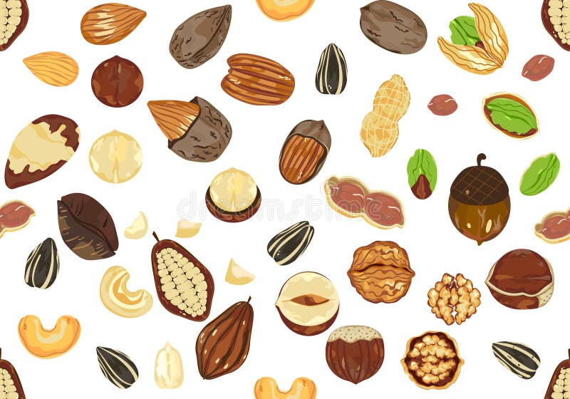 cute peanut background 0097