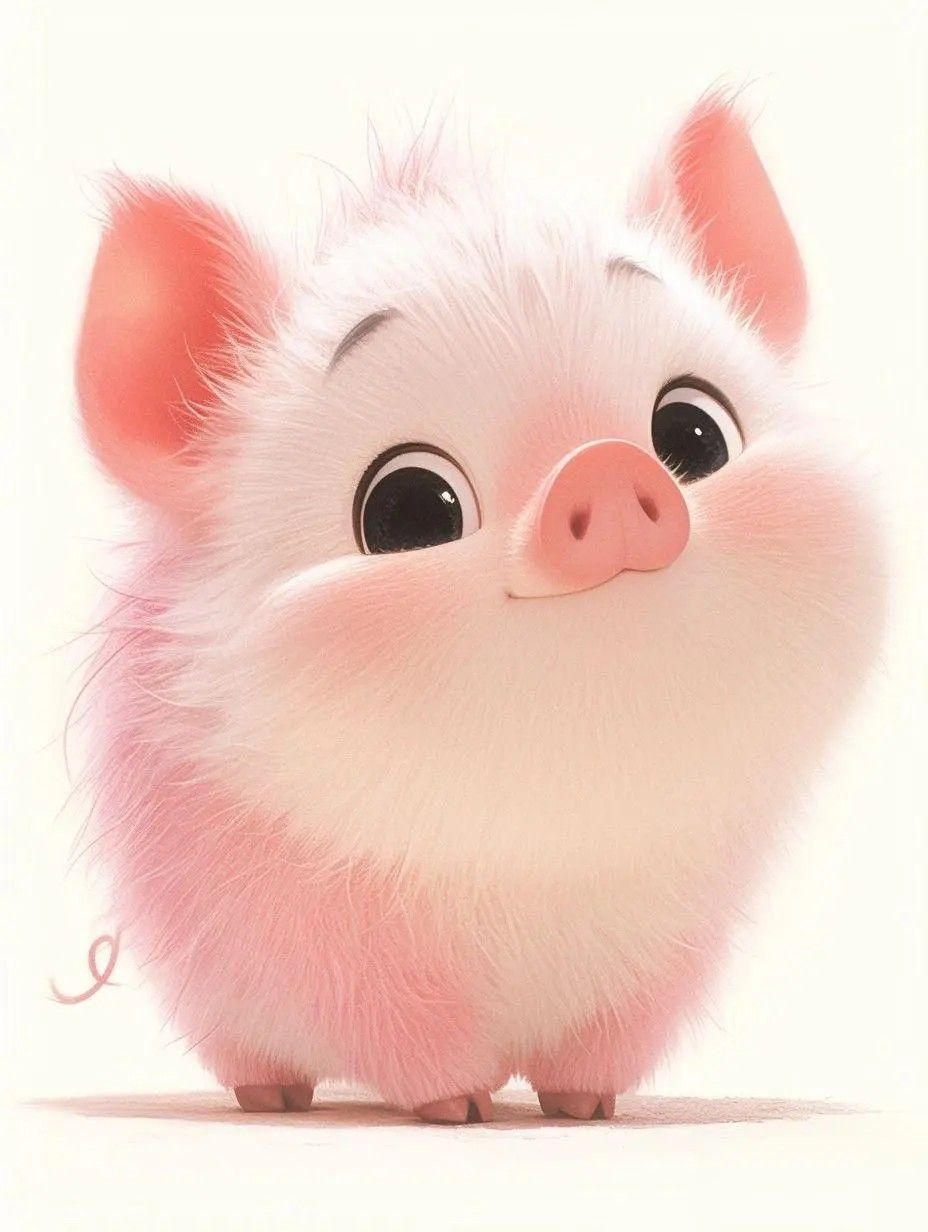 cute pig backgrounds 0031