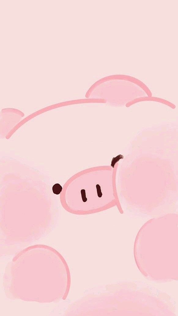 cute pig backgrounds 0032