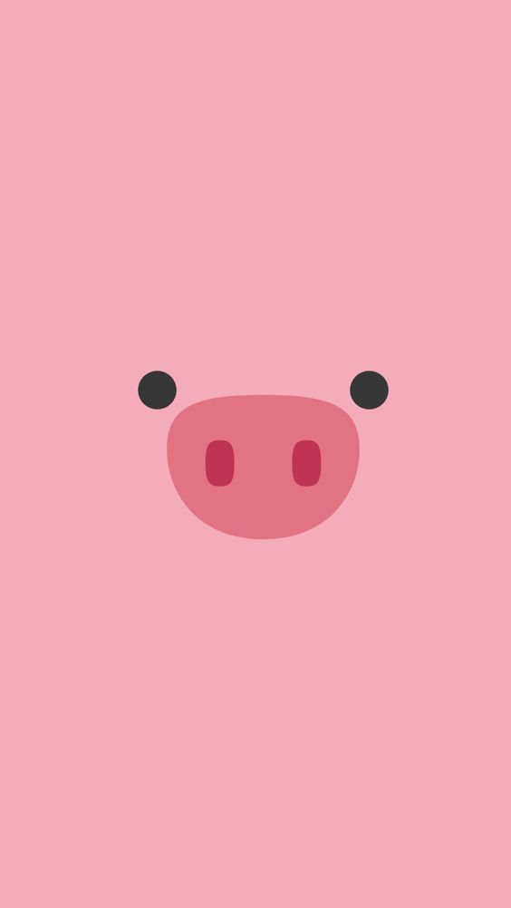 cute pig backgrounds 0034