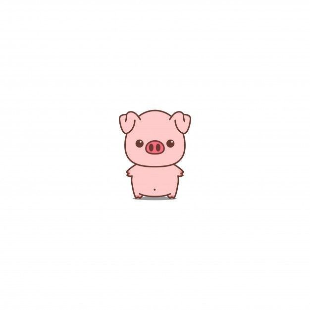 cute pig backgrounds 0062