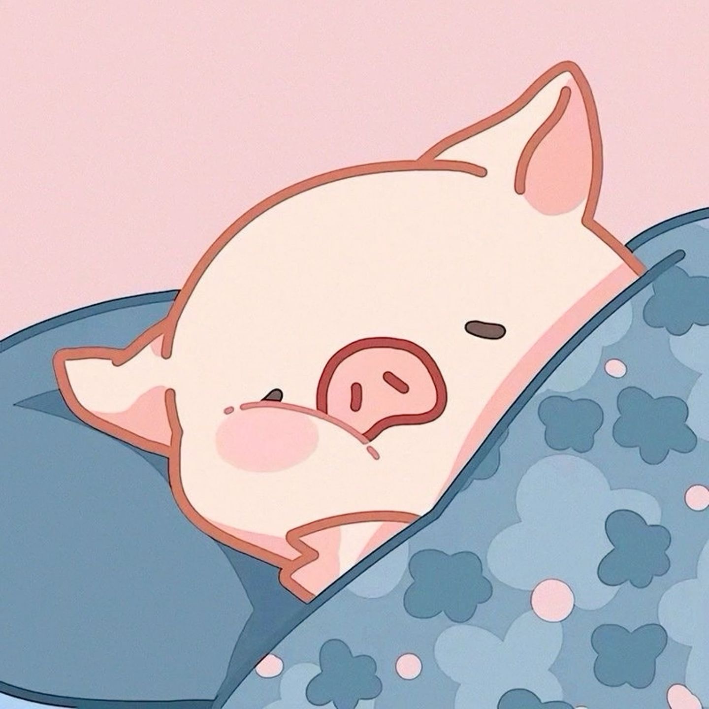 cute pig backgrounds 0064